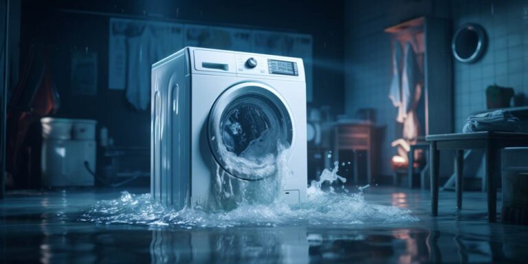 Wasser unter waschmaschine gefährlich